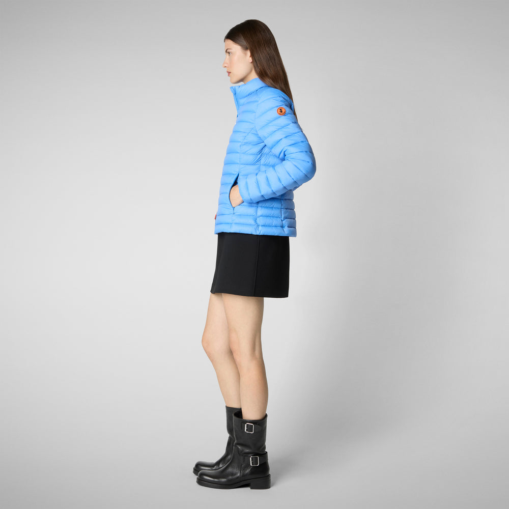 Save the duck GIACCA DONNA CARLY BLU CERULEO Prezzo Ridotto
