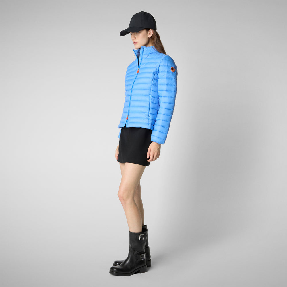 Save the duck GIACCA DONNA CARLY BLU CERULEO Prezzo Ridotto