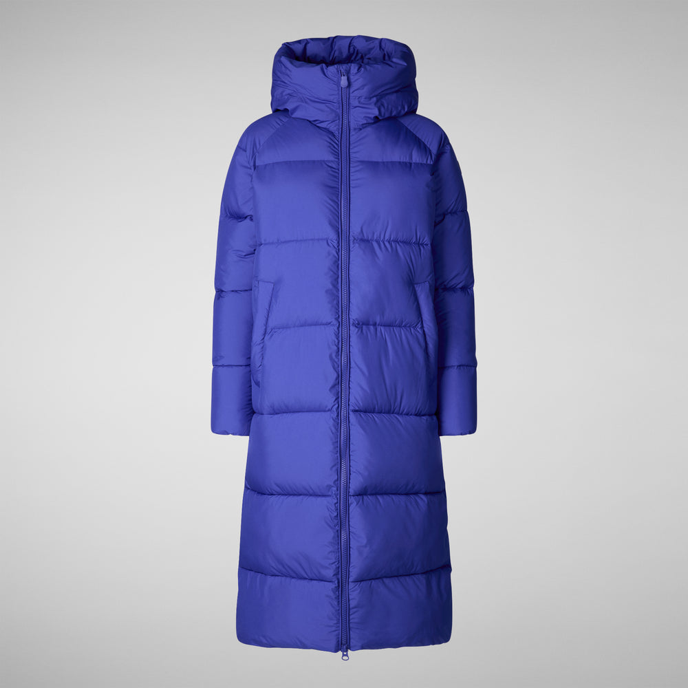 Save the duck PIUMINO ANIMAL FREE CON CAPPUCCIO DONNA JANIS BLU GENZIANA Online