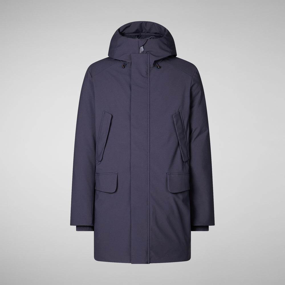 Save the duck PARKA UOMO WILSON IN NAVY BLUE Saldi