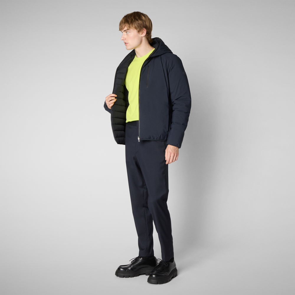 Save the duck MAN'S ANIMAL FREE PUFFER EZRA BLU NERO Hotsell