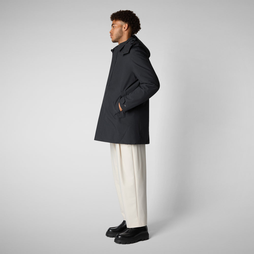 Save the duck CAPPOTTO UOMO NESTOR BLU NERO Vendite Flash