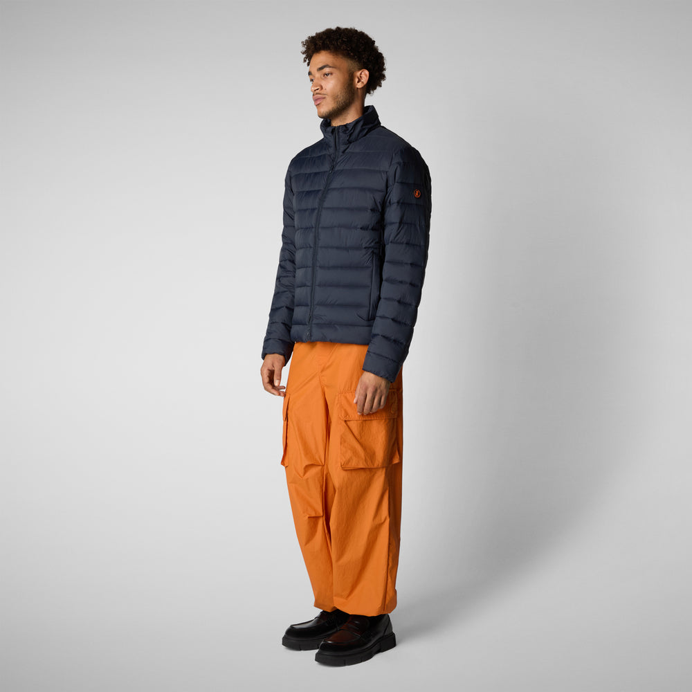 Save the duck GIACCA UOMO IDRIS IN BLU NERO In Saldo