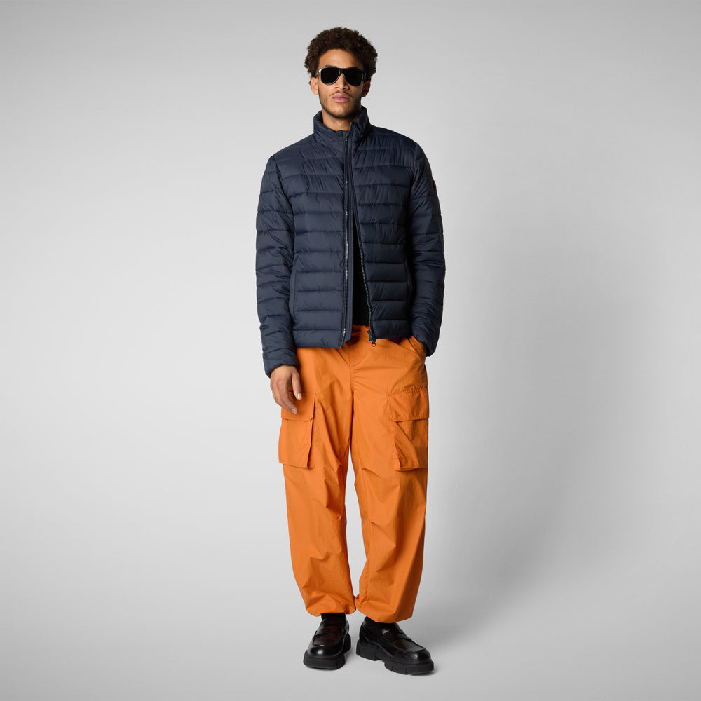 Save the duck GIACCA UOMO IDRIS IN BLU NERO In Saldo