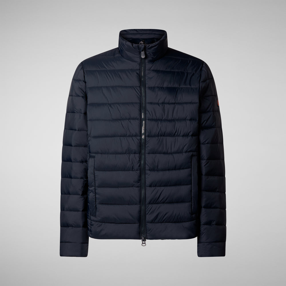 Save the duck GIACCA UOMO IDRIS IN BLU NERO In Saldo