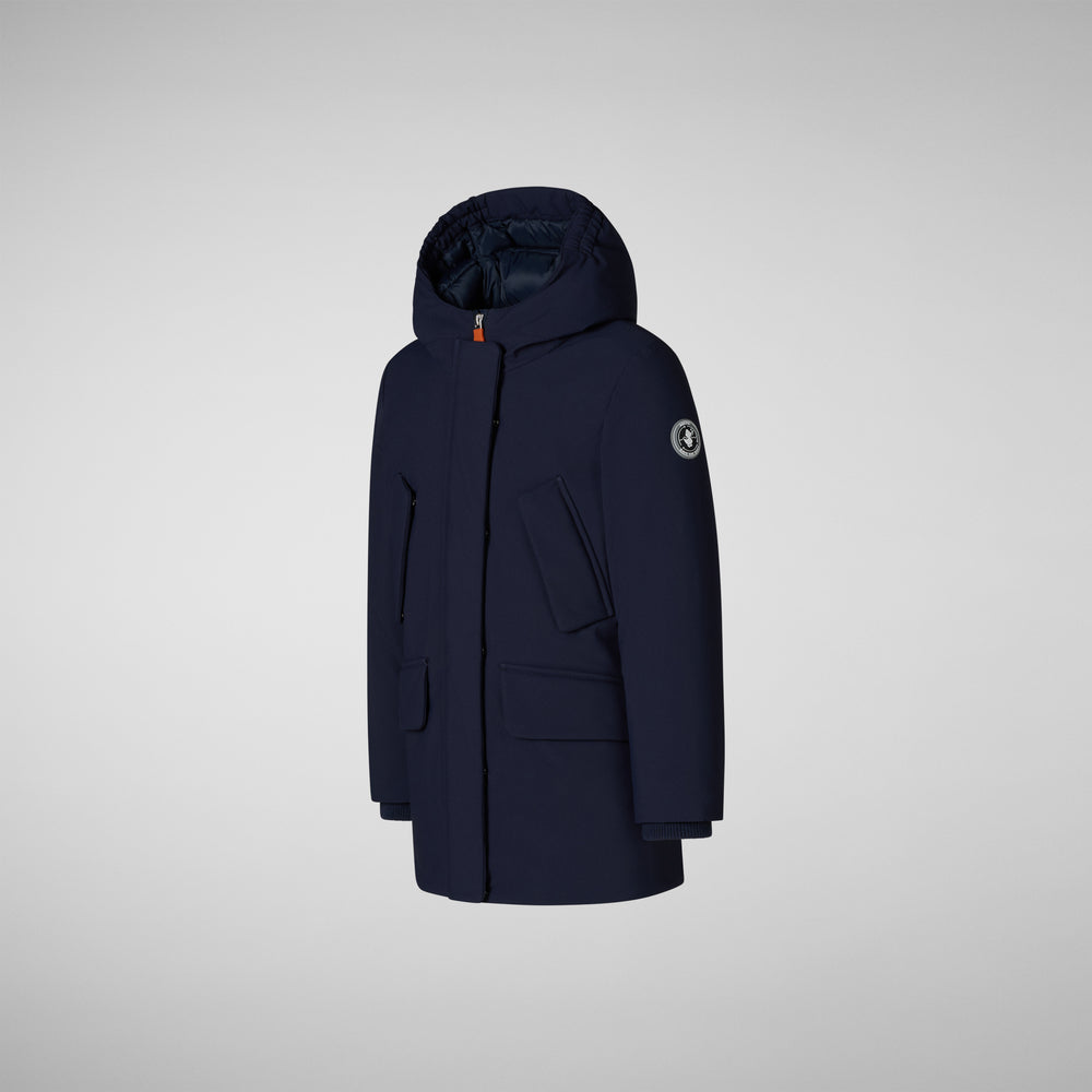 Save the duck PARKA CON CAPPUCCIO BAMBINA ALLY BLU NAVY 2025