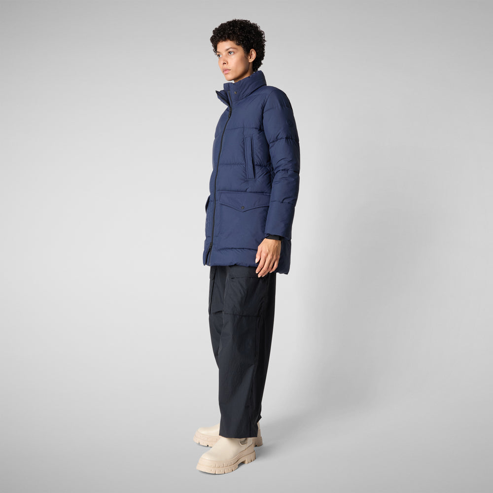 Save the duck PIUMINO ANIMAL FREE CON CAPPUCCIO DONNA FARRAH BLU NAVY Shopping Online