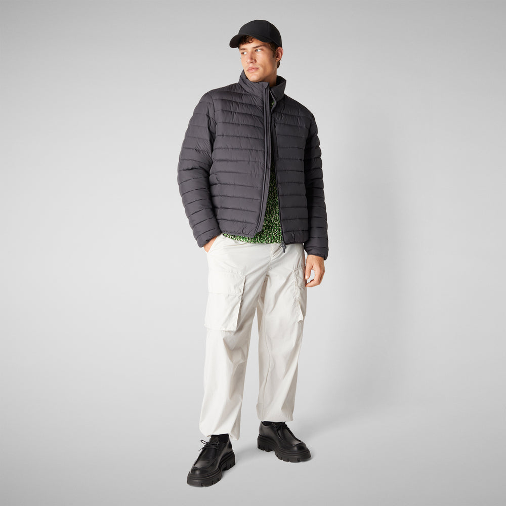 Save the duck GIACCA UOMO ERION IN GREY NERO Online