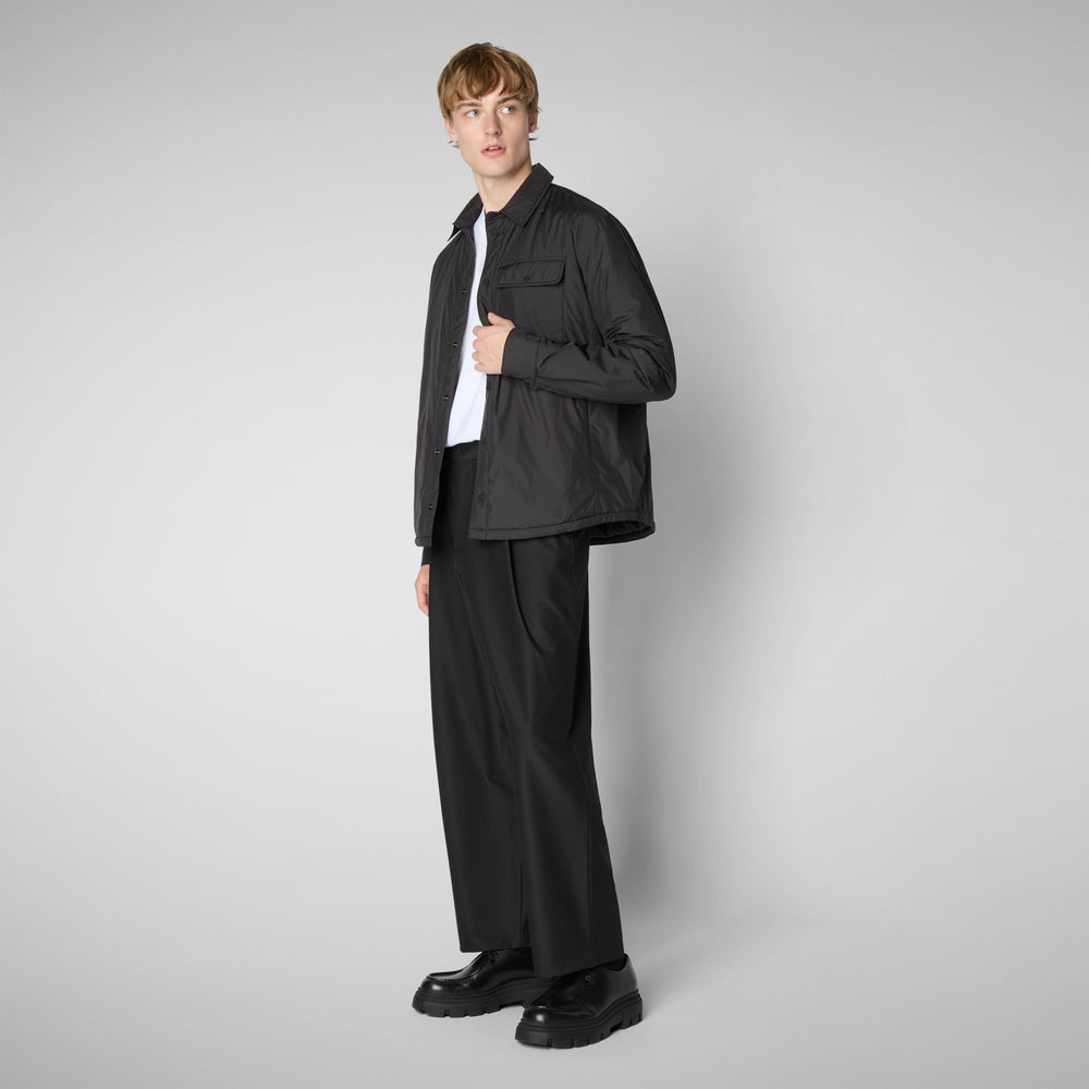 Save the duck GIACCA UOMO STELLAN IN MARRONE NERO Outlet