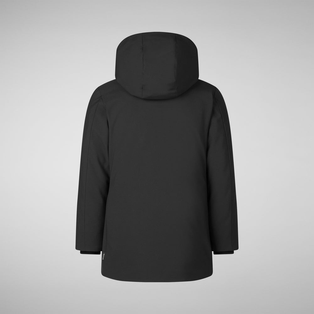 Save the duck PARKA CON CAPPUCCIO BAMBINA ALLY NERO I Più Venduti