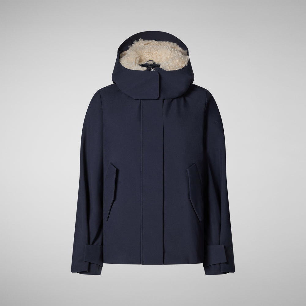Save the duck giacca donna DONNA ORIANE BLU NERO Nuova