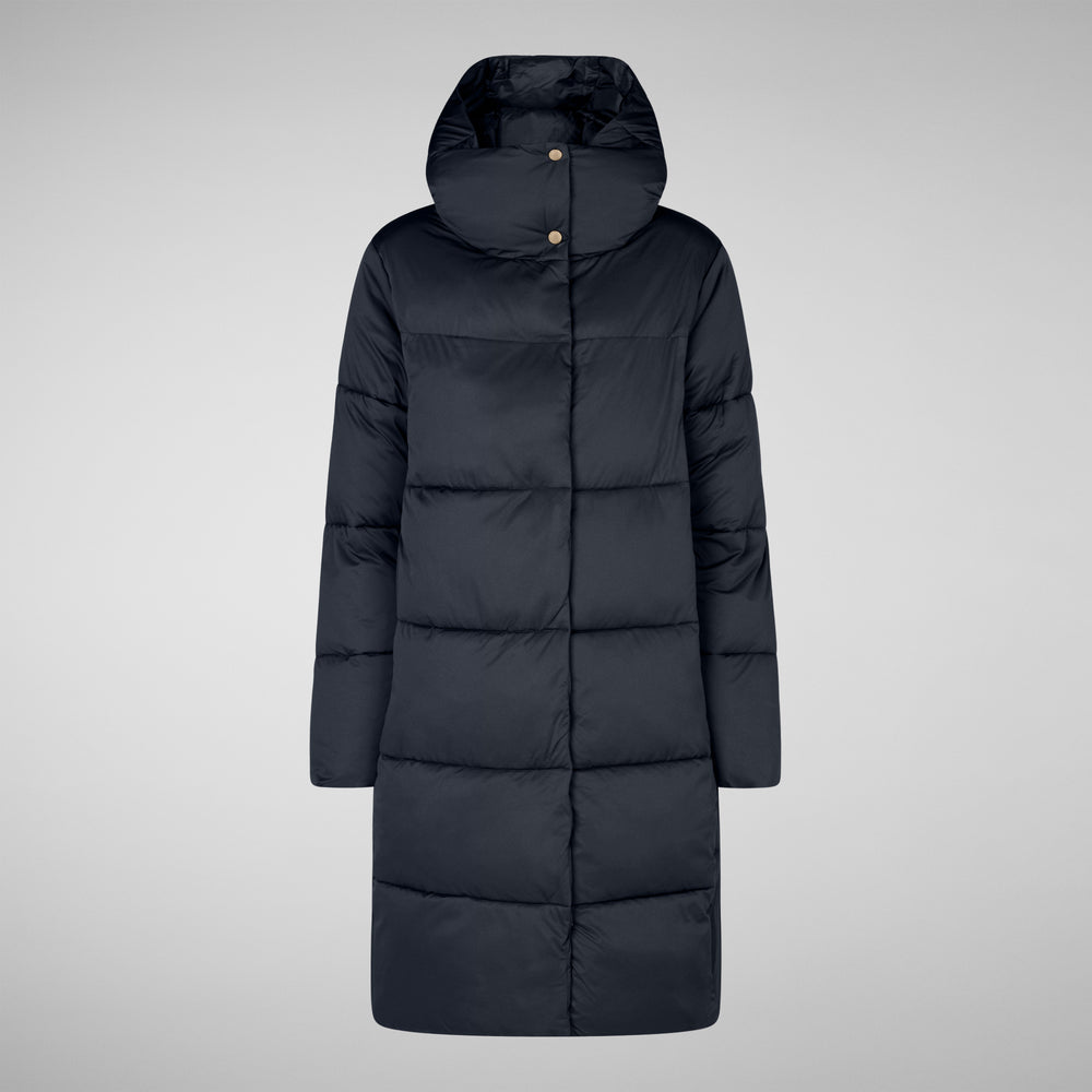 Save the duck PIUMINO ANIMAL FREE DONNA SIBYL BLU NERO In Linea
