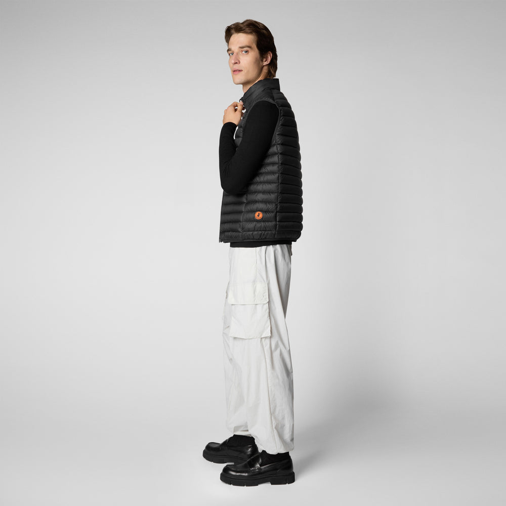 Save the duck Gilet imbottito uomo Adam Nero Negozi Online