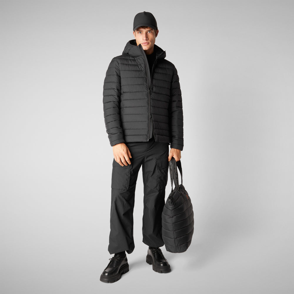 Save the duck PIUMINO UOMO JUNCUS NERO Fino Al -60%