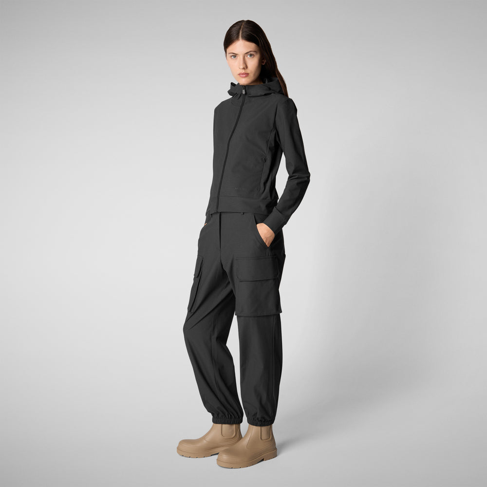 Save the duck PANTALONI CARGO DONNA GOSY NERO Presa