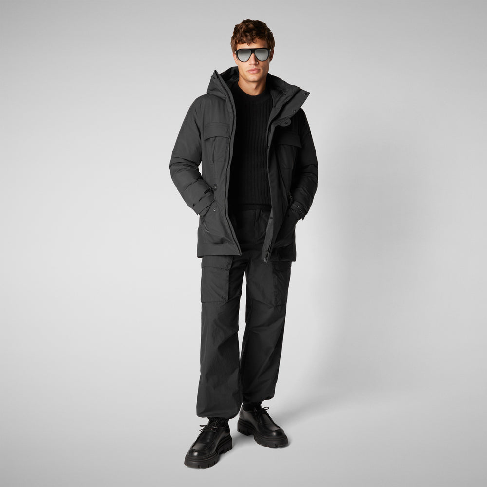 Save the duck PARKA UOMO KEATON IN NERO Offerte