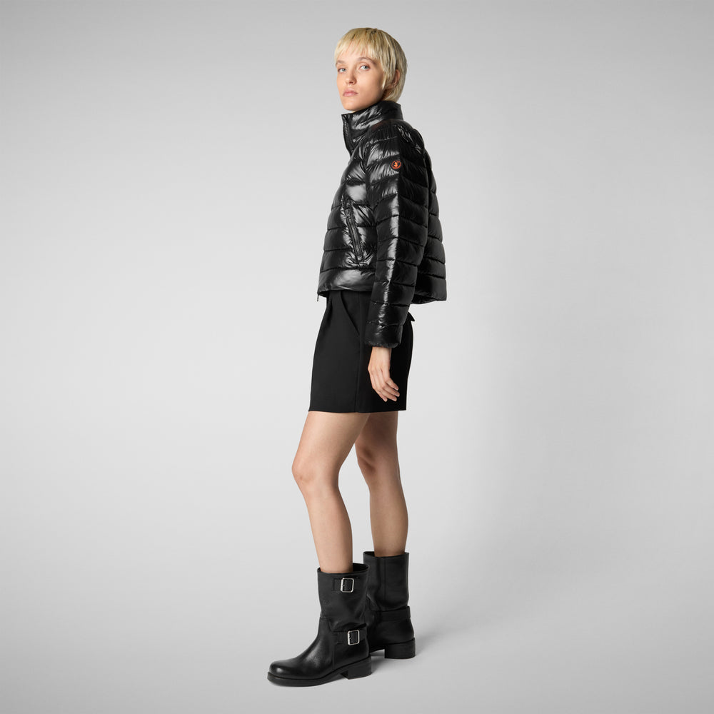 Save the duck PIUMINO ANIMAL FREE DONNA MYRA NERO Promozione