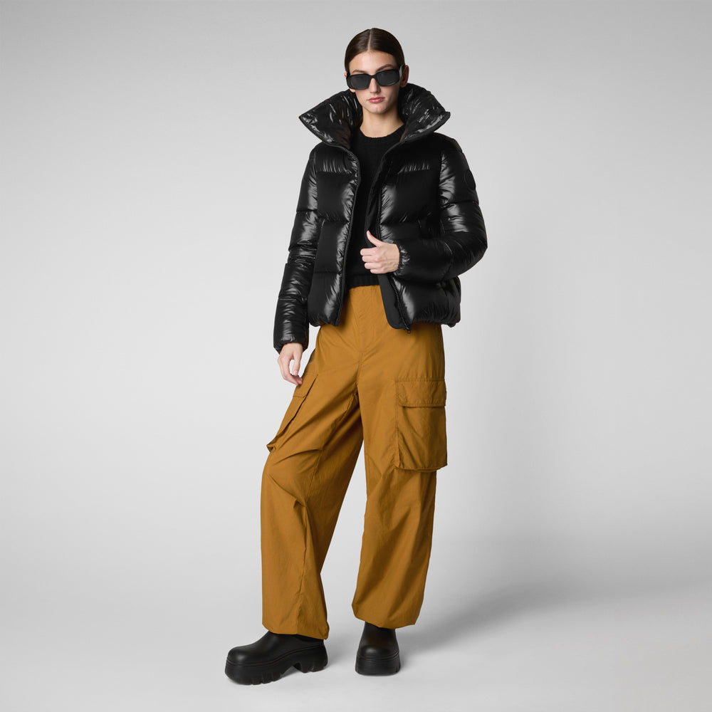 Save the duck GIACCA DONNA ISLA NERO Spedizione Gratuita