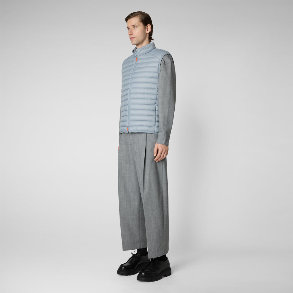 Save the duck Gilet imbottito uomo Adam grigio ardesia chiaro Negozi Online