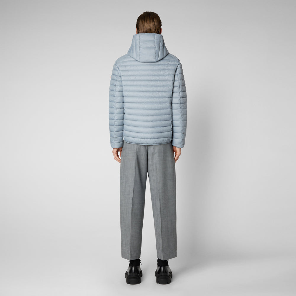 Save the duck Piumino animal free uomo Donald grigio ardesia chiaro Outlet