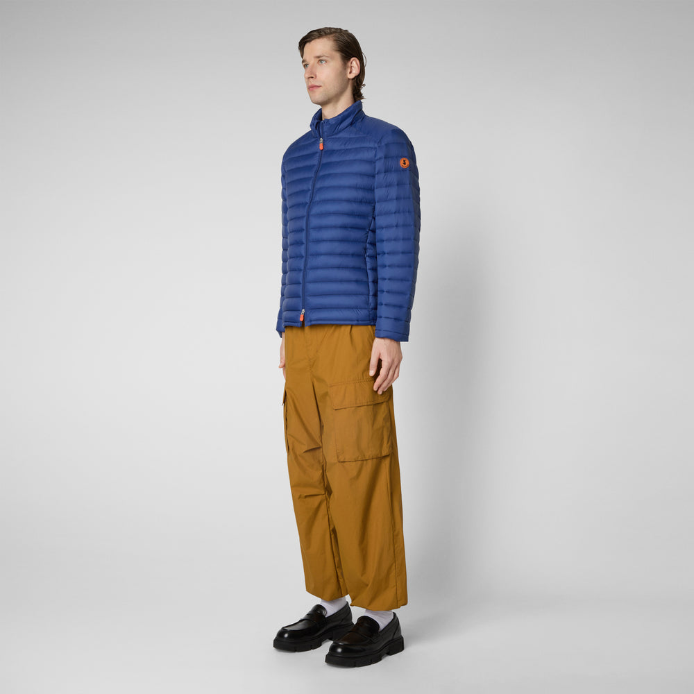 Save the duck Piumino animal free uomo Alexander blu elettrico Fino Al -60%