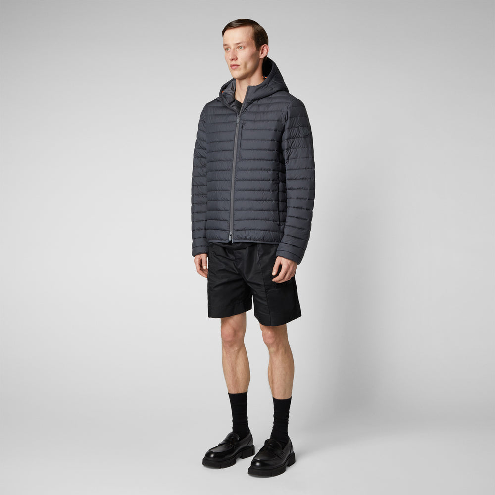 Save the duck Piumino animal free uomo Cael grigio tempesta Affare Del Giorno