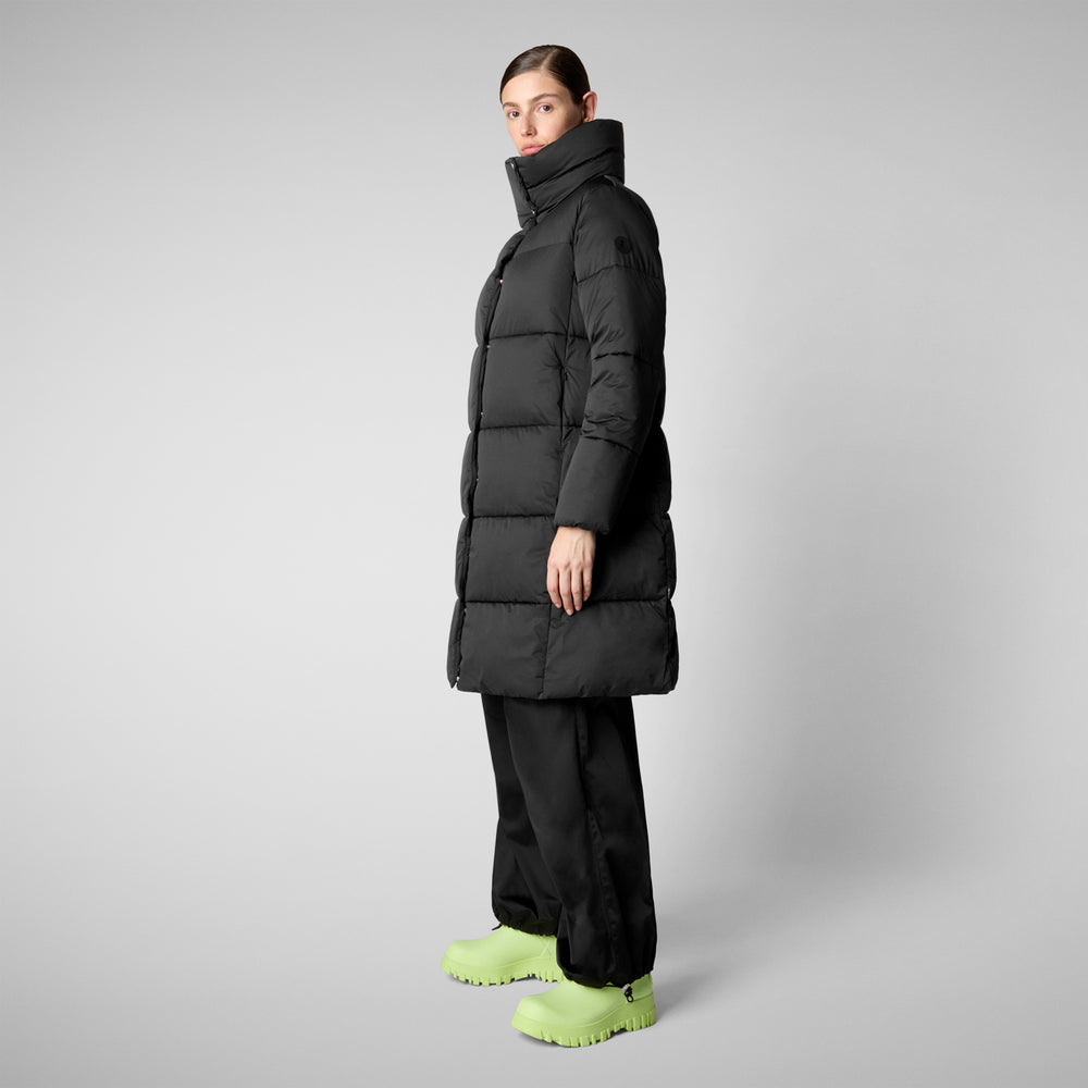 Save the duck PIUMINO ANIMAL FREE DONNA SIBYL NERO Saldi