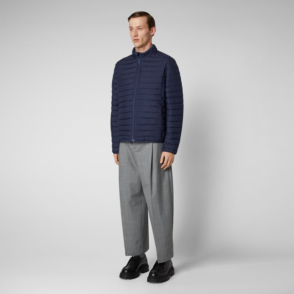 Save the duck Piumino animal free uomo Cole blu navy Saldi Di Fabbrica