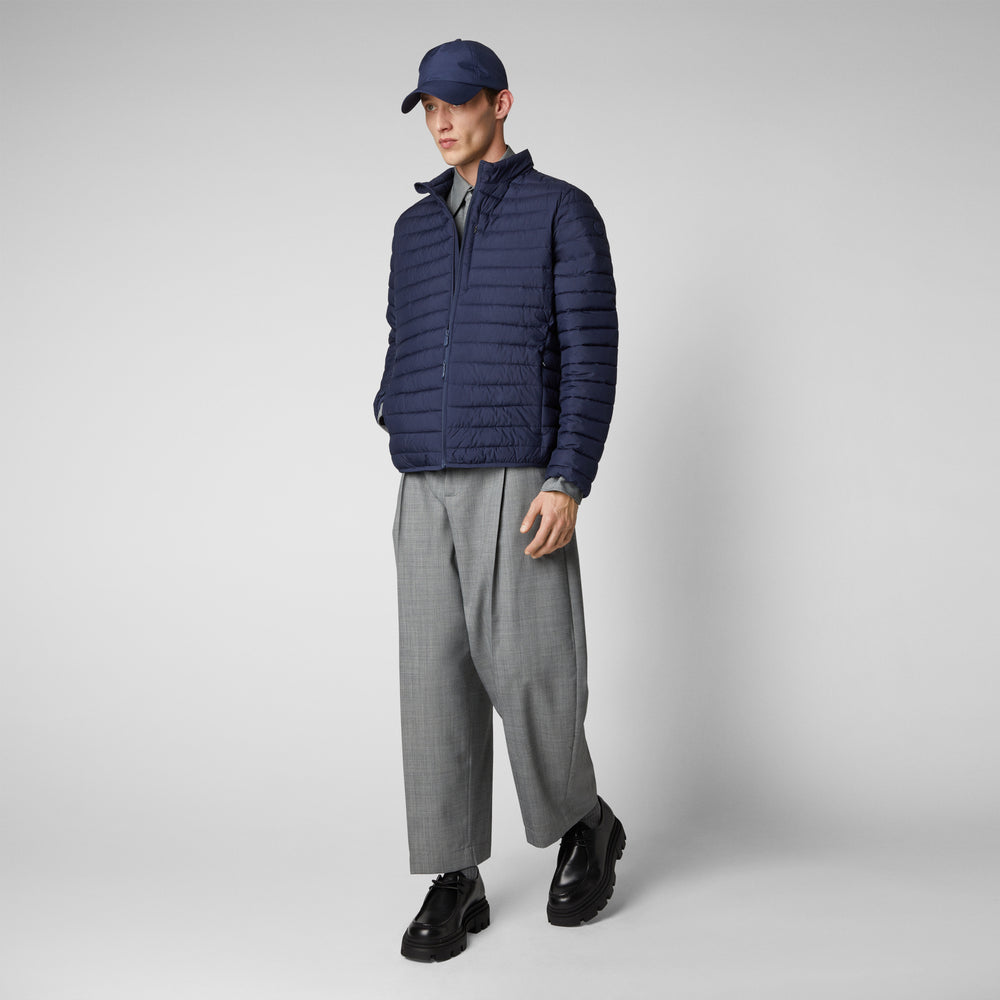 Save the duck Piumino animal free uomo Cole blu navy Saldi Di Fabbrica