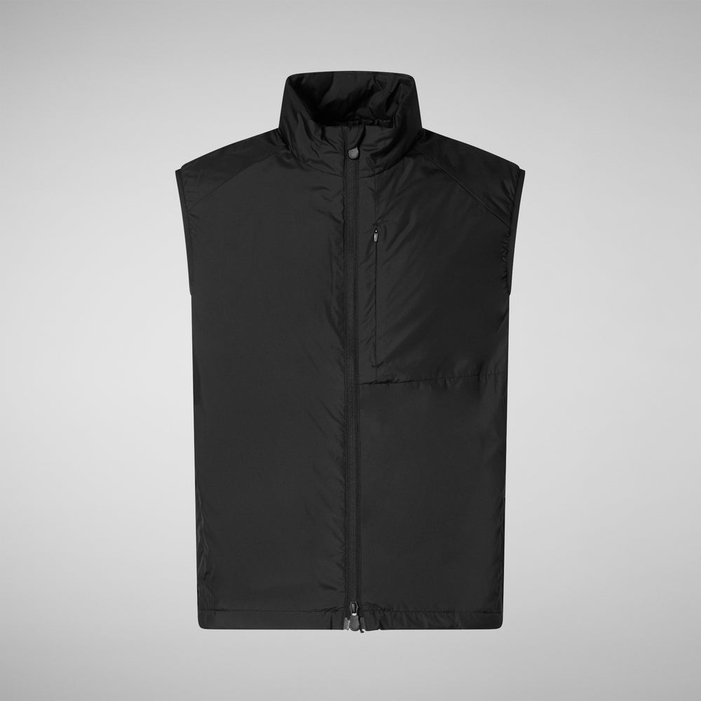 Save the duck GILET UOMO TURNER IN NERO Nuova