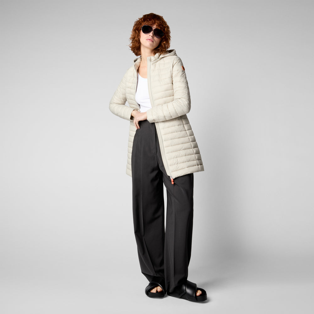 Save the duck Piumino animal free donna Bryanna Beige chiaro Qualità Garantita