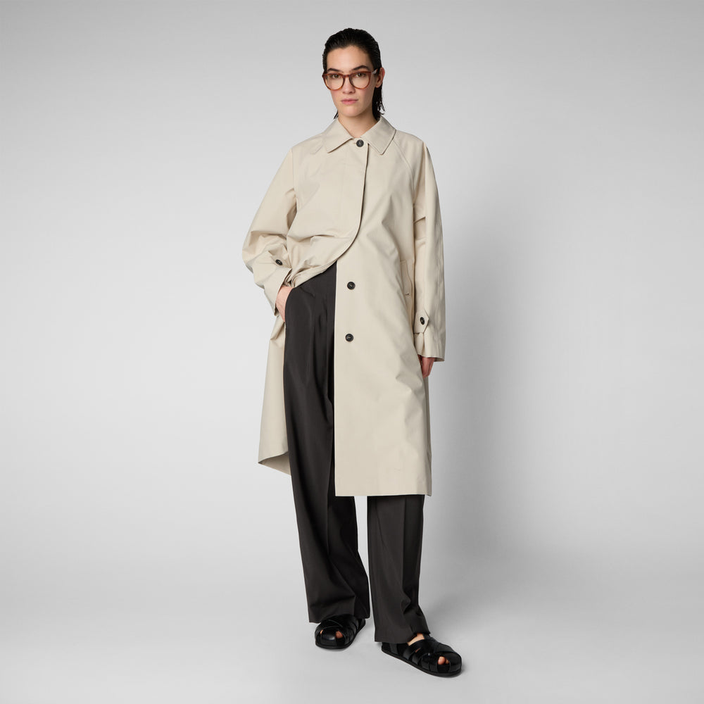 Save the duck Impermeabile donna Zola beige crema Negozi Online