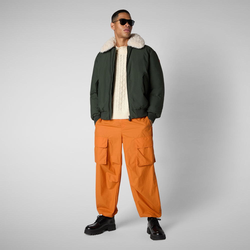 Save the duck GIACCA UOMO RIKER IN LAND GREEN Fino Al -60%