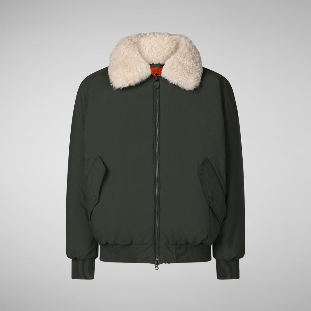 Save the duck GIACCA UOMO RIKER IN LAND GREEN Fino Al -60%