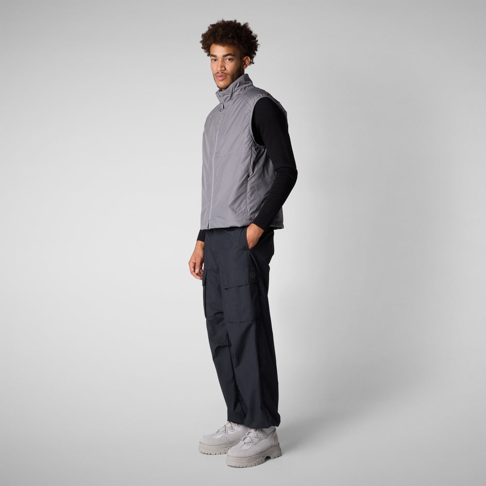 Save the duck GILET UOMO TURNER IN MID GREY Shopping Online