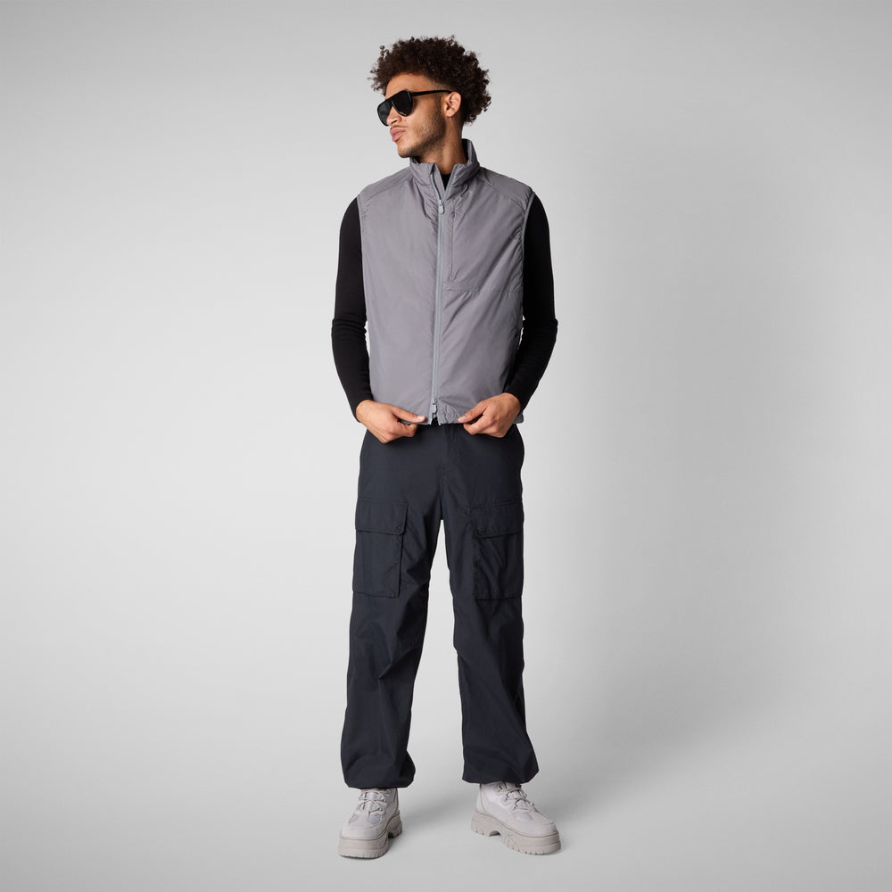 Save the duck GILET UOMO TURNER IN MID GREY Shopping Online