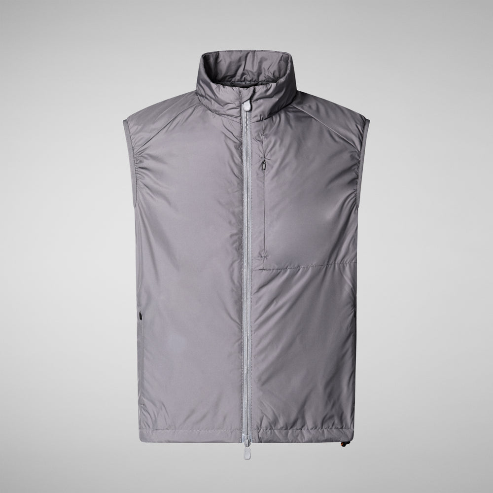 Save the duck GILET UOMO TURNER IN MID GREY Shopping Online