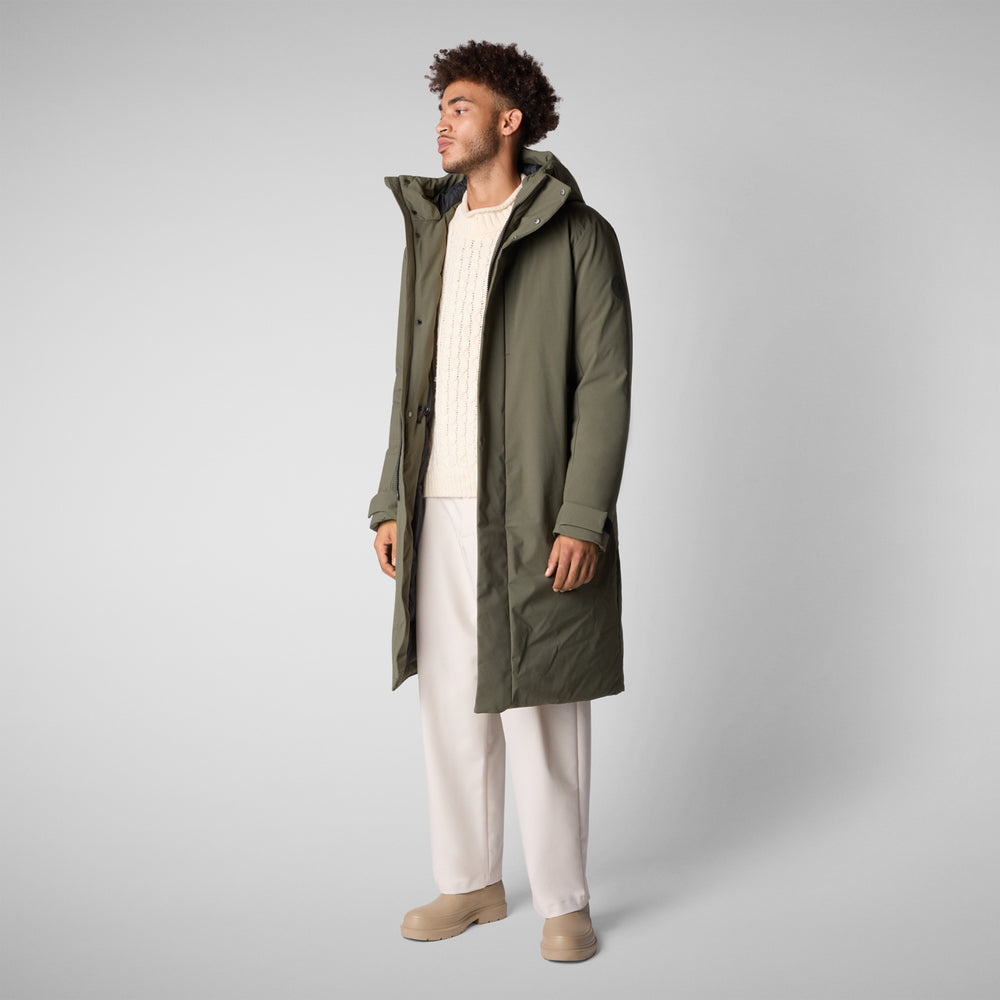 Save the duck PARKA UOMO RODERICK IN LAUREL GREEN Prezzo Ridotto