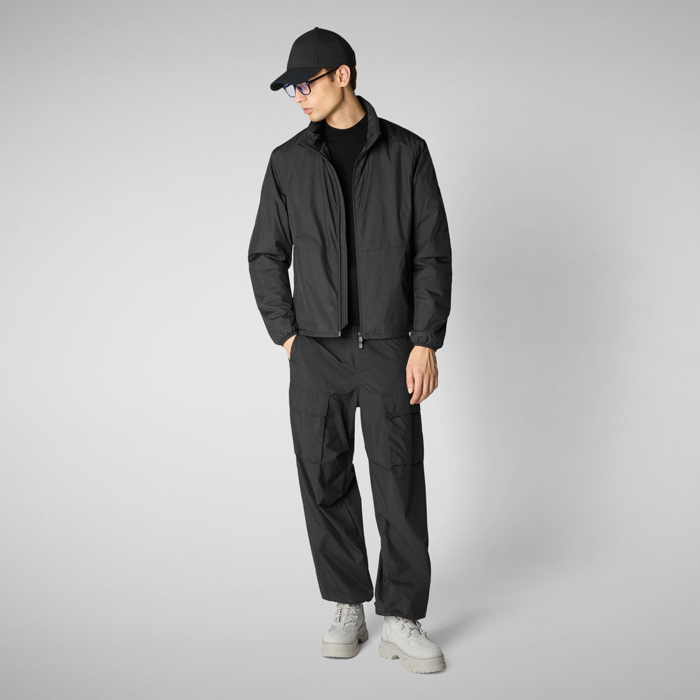 Save the duck GIACCA UOMO ROLAND IN NERO Presa