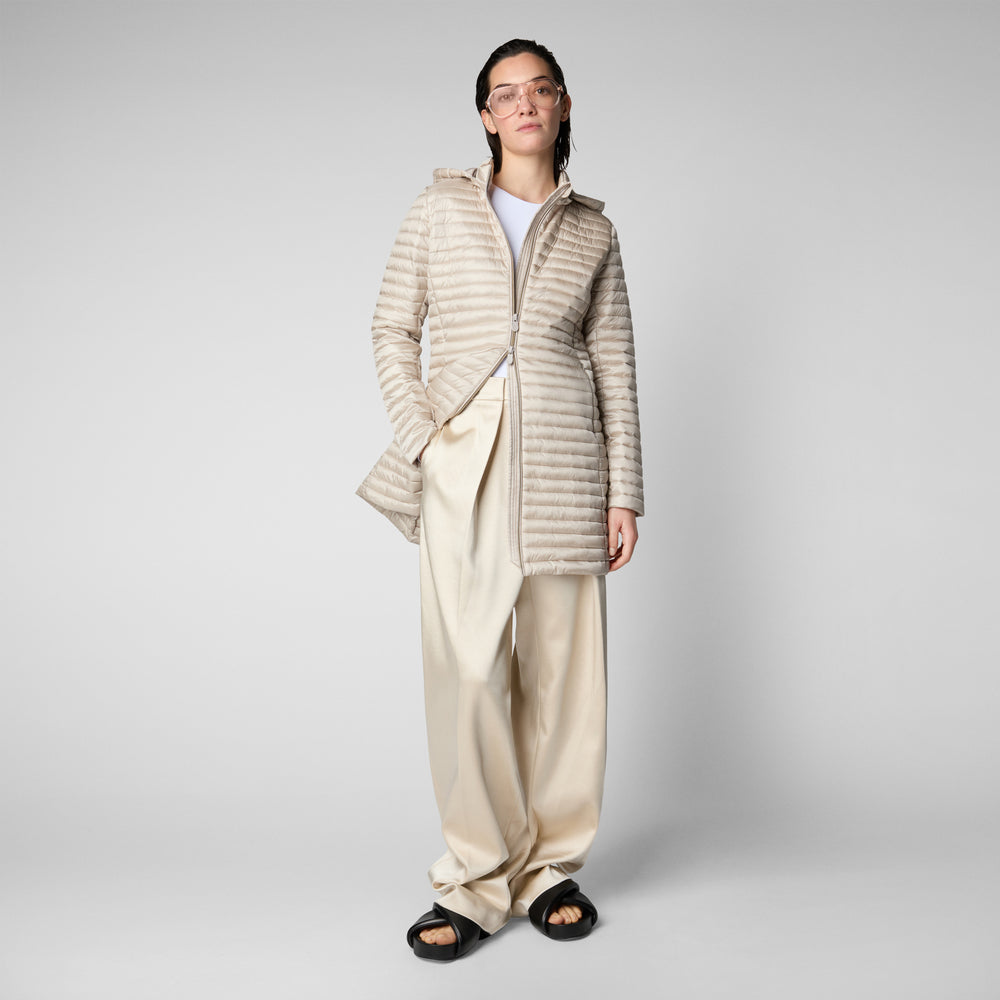 Save the duck Piumino animal free donna Megs beige sabbia Online