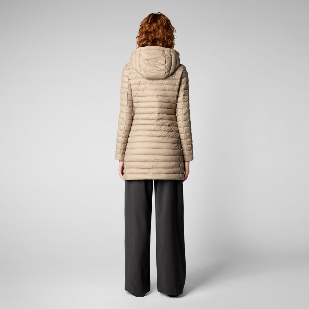 Save the duck Piumino animal free donna Bryanna Beige duna In Vendita