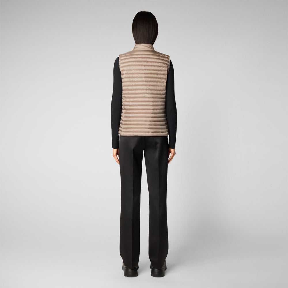 Save the duck Gilet trapuntato donna Aria grigio perla Offerte