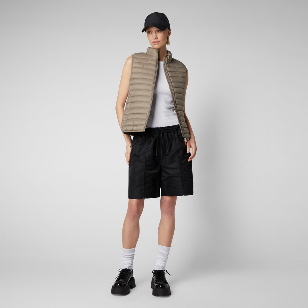 Save the duck Gilet imbottito donna Charlotte Grigio elefante Hotsell