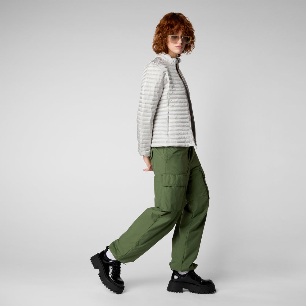 Save the duck Woman's animal puffer Andreina Grigio nebbia Vendite Flash