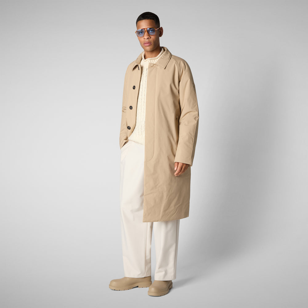 Save the duck CAPPOTTO UOMO PRESTON STARDUST BEIGE Enormi sconti