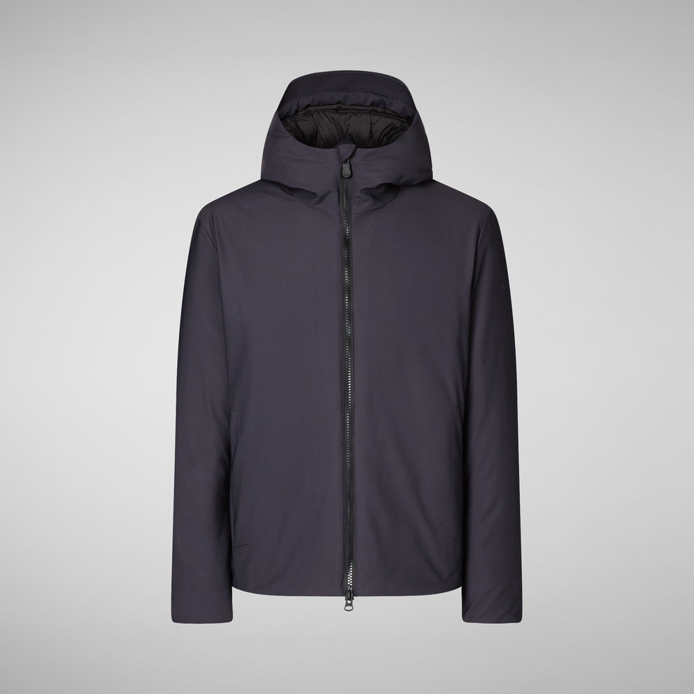 Save the duck PARKA UOMO SABAL IN BLU NERO Vendita