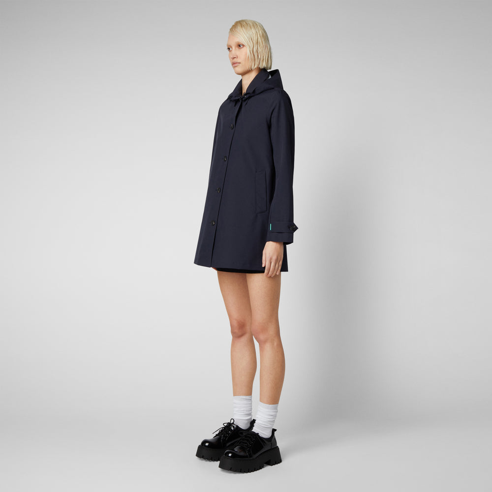 Save the duck Impermeabile donna April blu Nero Negozi Online