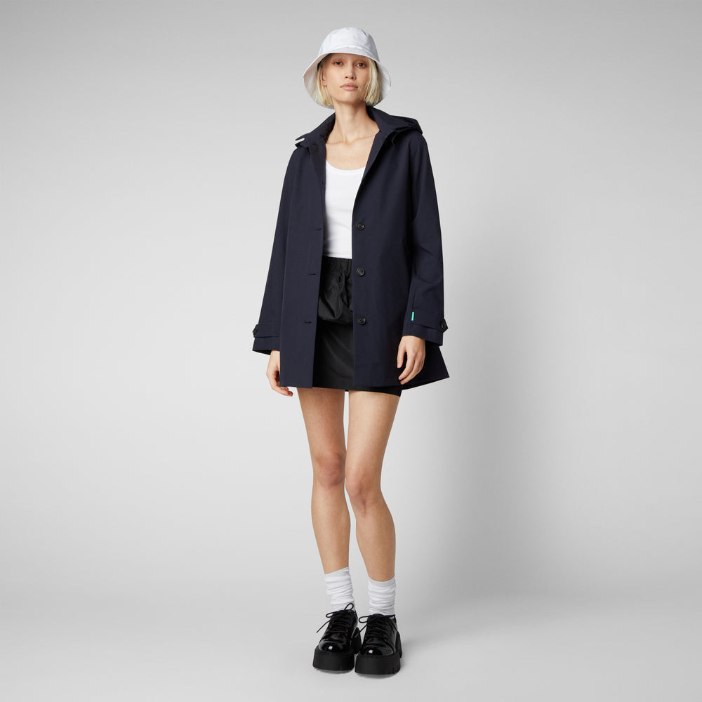 Save the duck Impermeabile donna April blu Nero Negozi Online