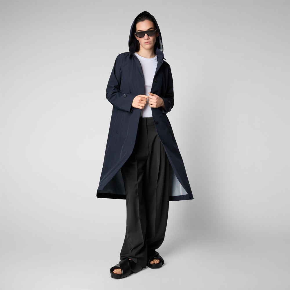 Save the duck Impermeabile donna Asia blu Nero Consegna Veloce