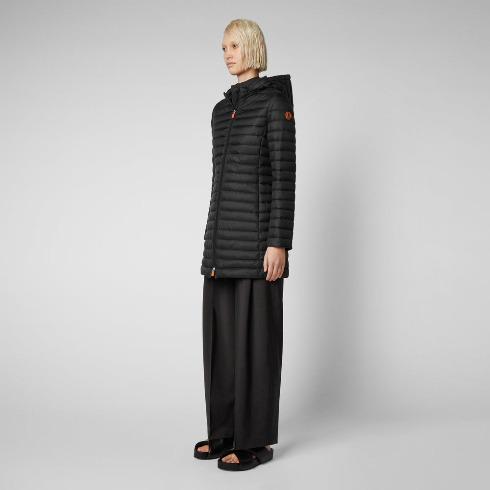 Save the duck Piumino animal free donna Bryanna Nero Sottocosto